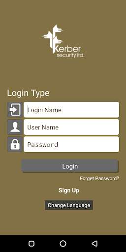 Run android online APK Kerber Security from MyAndroid or emulate Kerber Security using MyAndroid