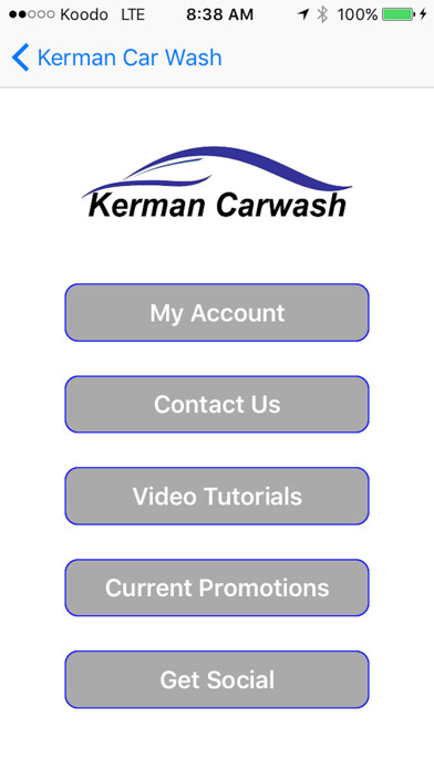 Emulate iPhone app Kerman Car Wash using MyAndroid Emulate iPhone app Kerman Car Wash using MyAndroid