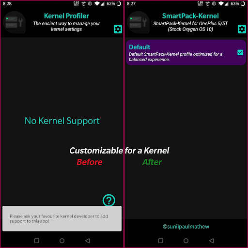 Run android online APK Kernel Profiler (Root) from MyAndroid or emulate Kernel Profiler (Root) using MyAndroid