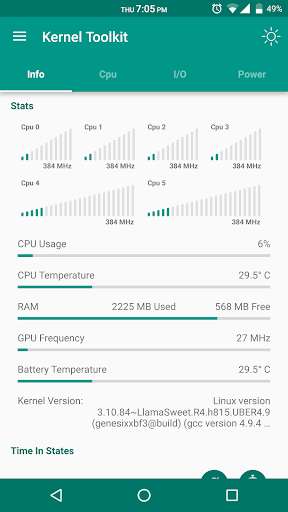 Run android online APK Kernel Toolkit from MyAndroid or emulate Kernel Toolkit using MyAndroid
