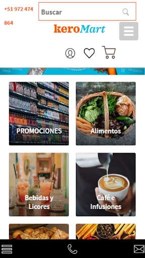 Run android online APK Kero Mart Peru from MyAndroid or emulate Kero Mart Peru using MyAndroid