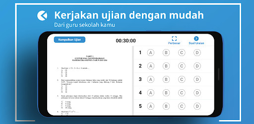 Run android online APK KertasSiswa: Kerjakan Ujian/Tugas Sekolah Daring from MyAndroid or emulate KertasSiswa: Kerjakan Ujian/Tugas Sekolah Daring using MyAndroid