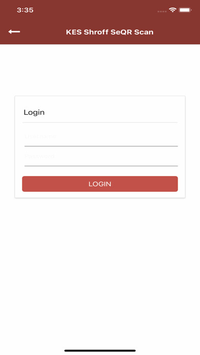 Emulate iPhone app KES Shroff SeQR Scan using MyAndroid