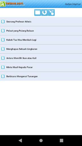 Run android online APK Ketawa.com from MyAndroid or emulate Ketawa.com using MyAndroid