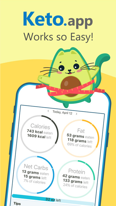 Emulate iPhone app Keto.app Low carb diet manager using MyAndroid Emulate iPhone app Keto.app Low carb diet manager using MyAndroid