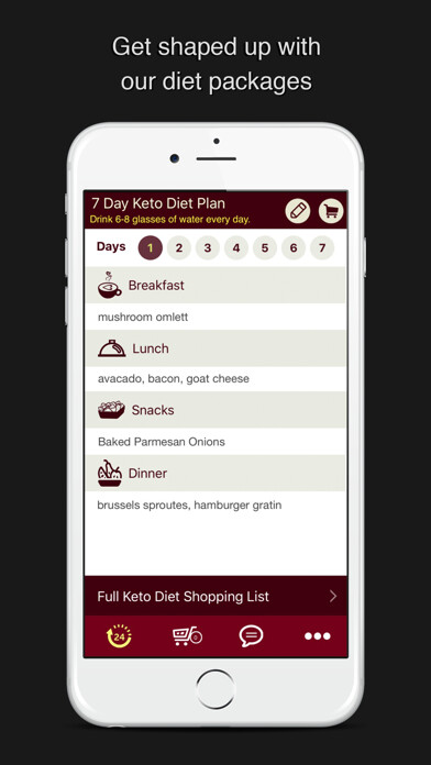 Emulate iPhone app Ketogenic Diet 7 Day meal plan using MyAndroid Emulate iPhone app Ketogenic Diet 7 Day meal plan using MyAndroid