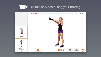 Emulate iPhone app Kettlebell Tabata Trainer using MyAndroid