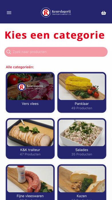 Emulate iPhone app Keurslager Traiteur Fijnkost using MyAndroid Emulate iPhone app Keurslager Traiteur Fijnkost using MyAndroid