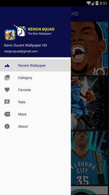 Emulate Android APK Kevin Durant Wallpaper HD