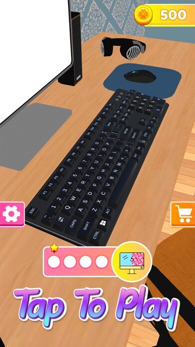Emulate iPhone app Keyboard Art Painting Master using MyAndroid