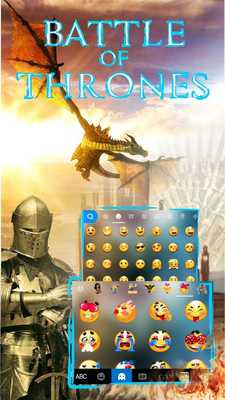 Emulate Android APK Keyboard - Battle of Thrones New Theme