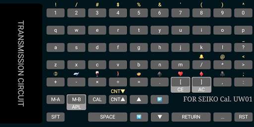 Run android online APK Keyboard Emulator for Seiko UC-2000 from MyAndroid or emulate Keyboard Emulator for Seiko UC-2000 using MyAndroid Run android online APK Keyboard Emulator for Seiko UC-2000 from MyAndroid or emulate Keyboard Emulator for Seiko UC-2000 using MyAndroid