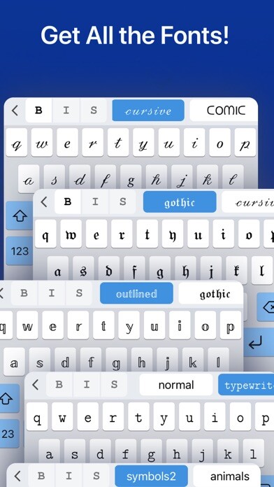 Emulate iPhone app Keyboard Fonts Pro using MyAndroid Emulate iPhone app Keyboard Fonts Pro using MyAndroid