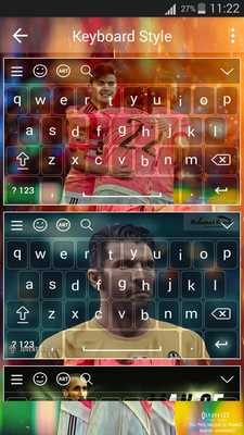 Emulate Android APK Keyboard For Juventus