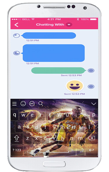 Run android online APK Keyboard For Kobe Bryant Theme from MyAndroid or emulate Keyboard For Kobe Bryant Theme using MyAndroid