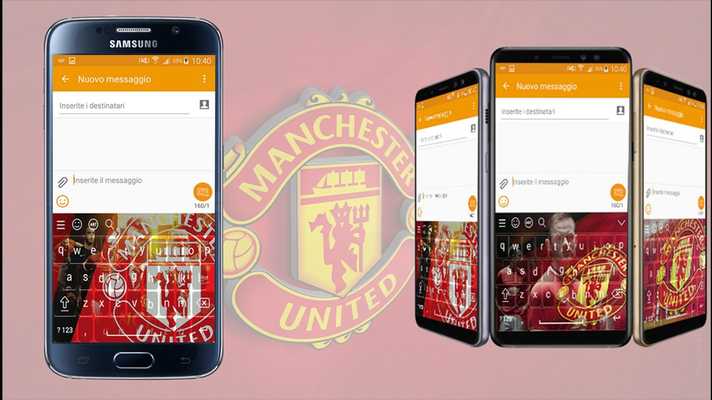 Emulate Android APK Keyboard For manchester United Football Club
