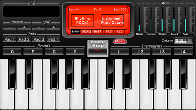 Emulate iPhone app Keyboard Instrument Simulator using MyAndroid Emulate iPhone app Keyboard Instrument Simulator using MyAndroid