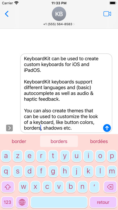 Emulate iPhone app KeyboardKit using MyAndroid Emulate iPhone app KeyboardKit using MyAndroid