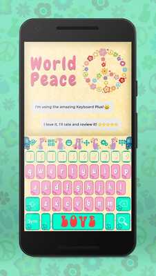 Emulate Android APK Keyboard Plus World Peace