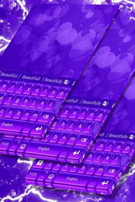 Emulate Android APK Keyboard Purple Glow
