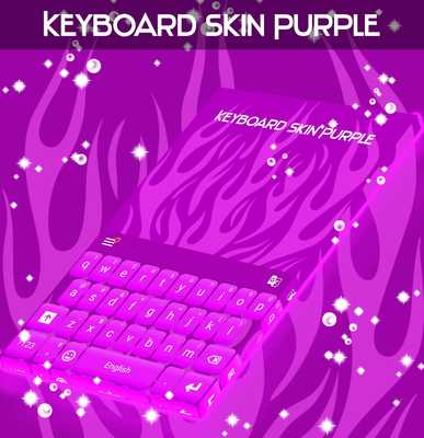 Emulate Android APK Keyboard Skin Purple