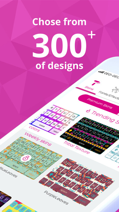 Emulate iPhone app Keyboard Skins for iPhone using MyAndroid