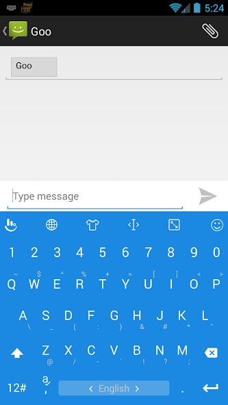 Emulate Android APK Keyboard Theme Flat Azure Emulate Android APK Keyboard Theme Flat Azure