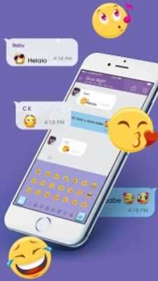 Emulate Android APK Keyboard Theme for Viber Messenger