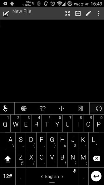 Run android online APK Keyboard Theme Gate Flat BW from MyAndroid or emulate Keyboard Theme Gate Flat BW using MyAndroid