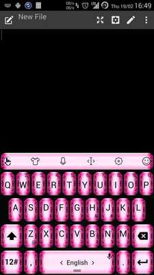 Emulate Android APK Keyboard Theme Glitter F Pink Emulate Android APK Keyboard Theme Glitter F Pink