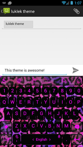 Emulate Android APK Keyboard Theme Leopard Pink Emulate Android APK Keyboard Theme Leopard Pink