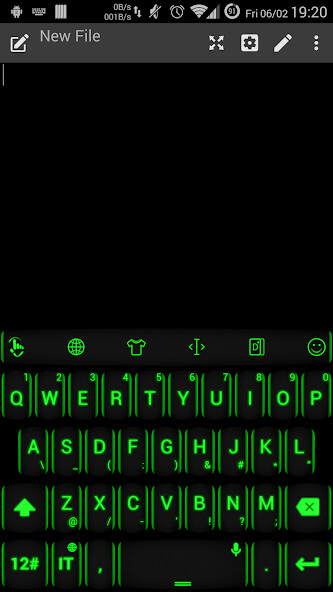 Emulate Android APK Keyboard Theme Neon Green Emulate Android APK Keyboard Theme Neon Green