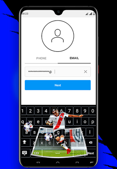 Run android online APK keyboard theme photo for atletico river plate from MyAndroid or emulate keyboard theme photo for atletico river plate using MyAndroid