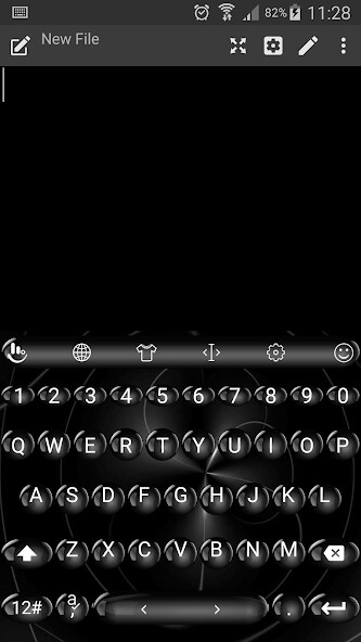 Run android online APK Keyboard Theme Spheres Black from MyAndroid or emulate Keyboard Theme Spheres Black using MyAndroid Run android online APK Keyboard Theme Spheres Black from MyAndroid or emulate Keyboard Theme Spheres Black using MyAndroid