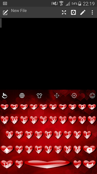 Run android online APK Keyboard Theme V Love Hearts from MyAndroid or emulate Keyboard Theme V Love Hearts using MyAndroid