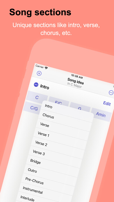 Emulate iPhone app KeyChords - Song Maker using MyAndroid Emulate iPhone app KeyChords - Song Maker using MyAndroid