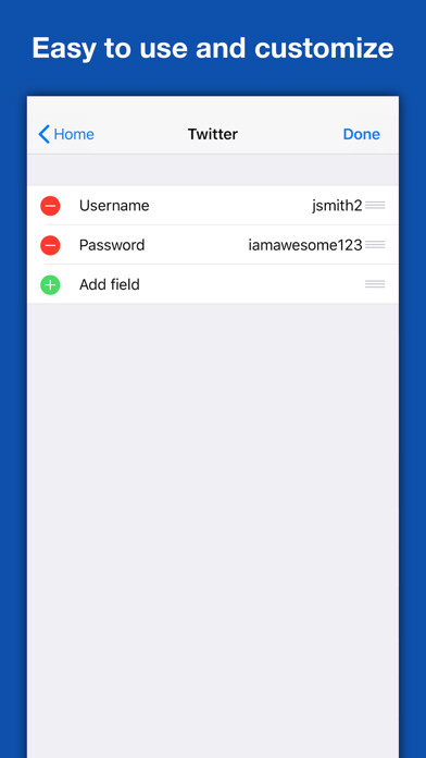 Emulate iPhone app Key Cloud Password Manager using MyAndroid Emulate iPhone app Key Cloud Password Manager using MyAndroid