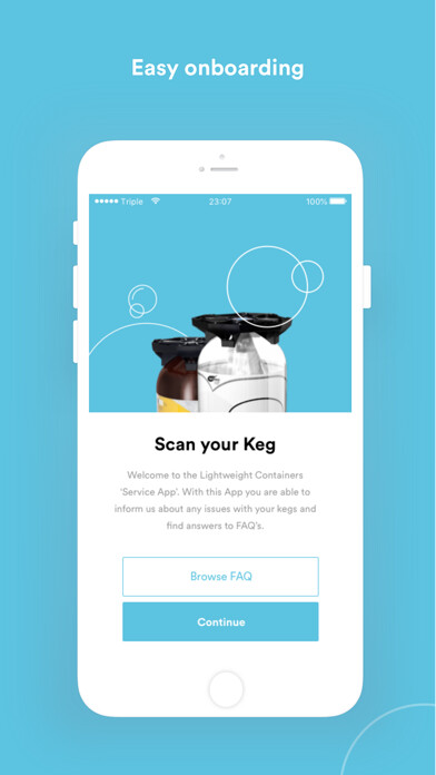 Emulate iPhone app KeyKeg support app using MyAndroid Emulate iPhone app KeyKeg support app using MyAndroid