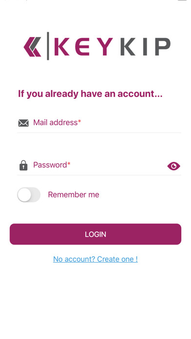 Emulate iPhone app KeyKip using MyAndroid