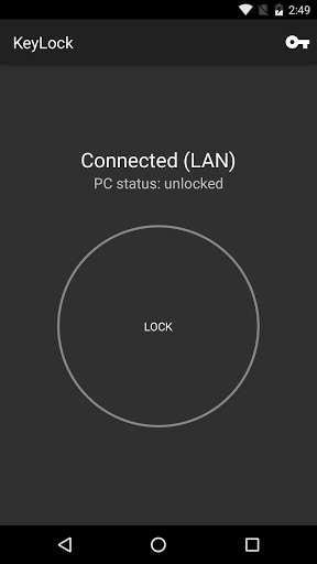 Run android online APK Keylock from MyAndroid or emulate Keylock using MyAndroid