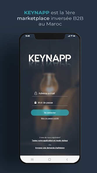 Run android online APK Keynapp from MyAndroid or emulate Keynapp using MyAndroid