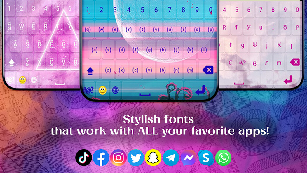 Run android online APK KeyPro Keyboard Themes, Fonts from MyAndroid or emulate KeyPro Keyboard Themes, Fonts using MyAndroid