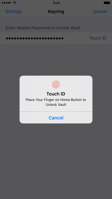 Emulate iPhone app Keyring – Password Manager using MyAndroid Emulate iPhone app Keyring – Password Manager using MyAndroid
