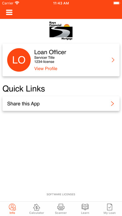 Emulate iPhone app Keys Financial Mortgage App using MyAndroid Emulate iPhone app Keys Financial Mortgage App using MyAndroid