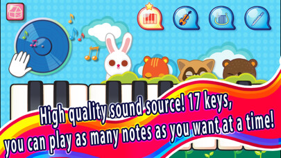 Emulate iPhone app Keys Kids Play using MyAndroid