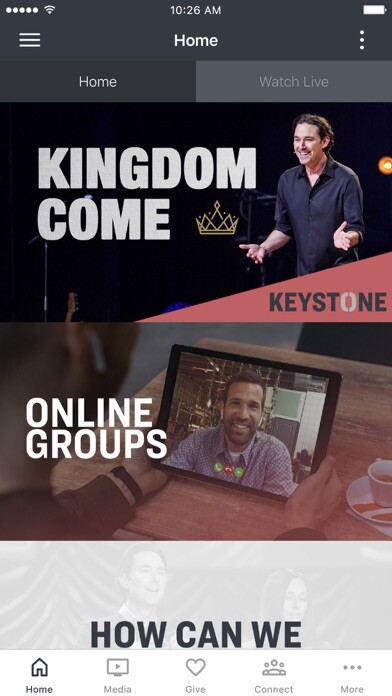 Emulate iPhone app Keystone Church - TX using MyAndroid Emulate iPhone app Keystone Church - TX using MyAndroid