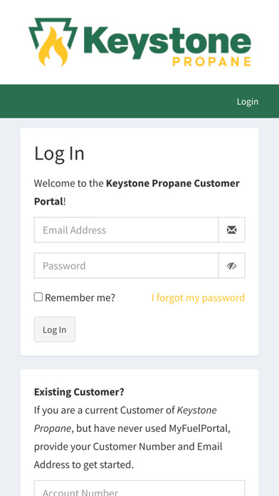 Emulate iPhone app Keystone Propane using MyAndroid