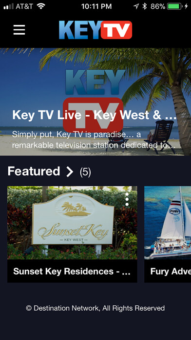 Emulate iPhone app Key TV - The Florida Keys using MyAndroid Emulate iPhone app Key TV - The Florida Keys using MyAndroid
