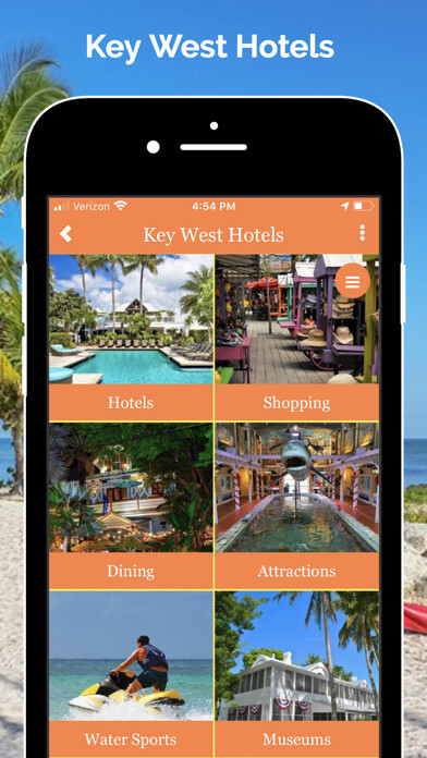 Emulate iPhone app Key West Hotels using MyAndroid Emulate iPhone app Key West Hotels using MyAndroid