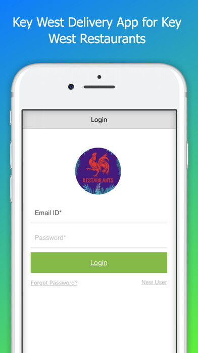 Emulate iPhone app Key West Restaurants Delivery using MyAndroid Emulate iPhone app Key West Restaurants Delivery using MyAndroid